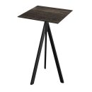 Infinity Tripod - Bartisch schwarzes Gestell +...