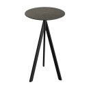Infinity Tripod - Bartisch schwarzes Gestell +...
