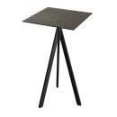 Infinity Tripod - Bartisch schwarzes Gestell +...