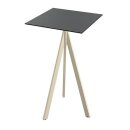 Infinity Tripod - Bartisch sandfarbenes Gestell +...