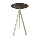 Infinity Tripod - Bartisch sandfarbenes Gestell +...