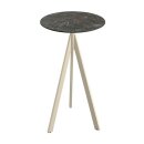 Infinity Tripod - Bartisch sandfarbenes Gestell +...