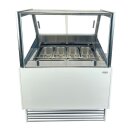 Combisteel Speiseeisvitrine für 6x5 Liter und fahrbar
