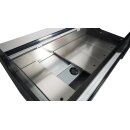 Combisteel Kühltheke Ronald 2.0 mit Nachtabdeckung und Umluft 195 Liter