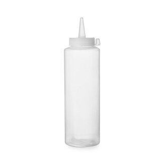 HENDI Sossenspender aus Kunststoff in transparent 0,7 Liter