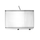 Grillplatte 1/3 gerillt, HENDI, Kitchen Line, 220-240V/3500W, 697x474x(H)241mm