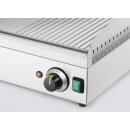 Grillplatte 1/3 gerillt, HENDI, Kitchen Line, 220-240V/3500W, 697x474x(H)241mm