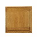 Servierbrett aus Eichenholz, HENDI, 270x270x(H)20mm