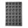 Silikonform QUADRAT, 570x375x(H)25mm