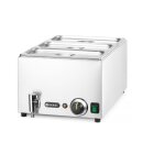 Set: Bain-Marie HENDI Ranger mit Ablasshahn + 3x GN 1/3 Behälter mit Deckel, HENDI, GN 1/1, 230V/1000W, 604x332x(H)242mm