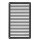 Grillrost CONVECTOMAT GRILL, HENDI, GN 1/1, 530x325x(H)15mm