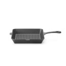 Gusseisen-Grillpfanne, HENDI, Schwarz, 265x265x(H)50mm