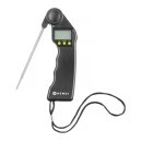 Digitales Thermometer mit klappbarer Sonde, HENDI, Schwarz, 160x55x(H)20mm