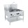 Combisteel Gas Woktisch 3 Brenner – 2x 17kW + 1x 9kW, freistehend