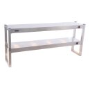Combisteel Wärmebrücke mit 2 Ebenen und Halogen beheizt 1500x300x650mm