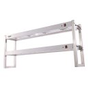 Combisteel Wärmebrücke mit 2 Ebenen und Halogen beheizt 1500x300x650mm