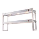 Combisteel Wärmebrücke mit 2 Ebenen und Halogen beheizt 1200x300x650mm