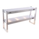 Combisteel Wärmebrücke mit 2 Ebenen und Halogen beheizt 1200x300x650mm