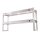 Combisteel Wärmebrücke mit 2 Ebenen und Halogen beheizt 1200x300x650mm