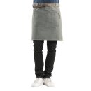 Chaud Devant Forene Denim Halfter Schürze grau 70(B)...