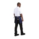 Whites kurze Bistroschürze marineblau