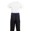 Whites kurze Bistroschürze marineblau