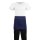 Whites kurze Bistroschürze marineblau