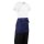 Whites kurze Bistroschürze marineblau