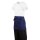 Whites kurze Bistroschürze marineblau