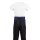 Whites kurze Bistroschürze marineblau