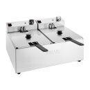 Buffalo Doppel Tank Doppelkorb 2x5Ltr Aufsatzfritteuse...