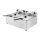 Buffalo Doppel Tank Doppelkorb 2x5Ltr Aufsatzfritteuse 2x2.8kW