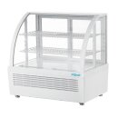 Polar C-Serie Theken-Display-Kühlschrank Weiß 100Ltr
