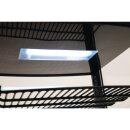 Polar C-Serie Energieeffizienter Kühlschrank mit gebogener Tür Schwarz 86Ltr