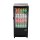 Polar C-Serie Energieeffizienter Kühlschrank mit gebogener Tür Schwarz 86Ltr