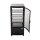 Polar C-Serie Energieeffizienter Kühlschrank mit gebogener Tür Schwarz 86Ltr