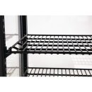 Polar C-Serie Energieeffizienter Display-Kühlschrank Schwarz 68Ltr
