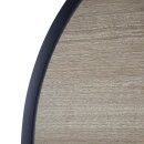 Bolero Marston runder Outdoor Tisch Schwarz 700mm