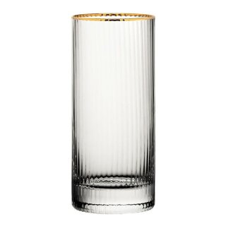 Utopia Hayworth Hiballgläser mit Goldrand Gläser 355ml (6er-Pack)