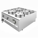 Buffalo 600 Serie 4 Topf Bain Marie