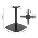 Bolero Schwarzes Tischgestell aus Gusseisen 720x600mm