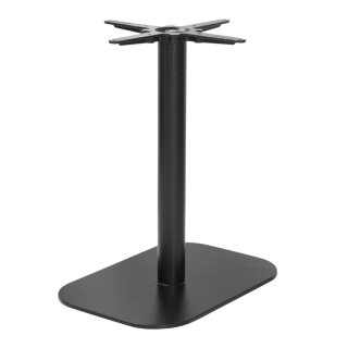 Bolero Tischfuß aus schwarzem Gusseisen 420x600x720mm