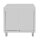 Vogue Edelstahlschrank 900x900x600mm