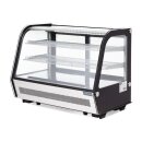 Polar G-Serie Energieeffizienter Tischplatten-Kühlvitrine Schwarz 160Ltr
