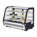 Polar G-Serie Energieeffizienter Tischplatten-Kühlvitrine Schwarz 160Ltr