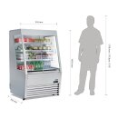 Polar G-Serie energieeffizienter Multideck-Display-Kühlschrank 918mm