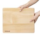 Vogue Schneidebrett Buche Medium 380x305x30mm