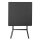 Bolero Klapptisch quadratisch in schwarz mit Stahlbeinen 620x620x730mm