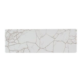 Churchill Studio Prints Kintsugi Achatgraue längliche Platten, 330 x 110 mm, (6 Stück)