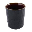 Churchill Tokyo, schwarze Tassen ohne Henkel, 354 ml, (12...